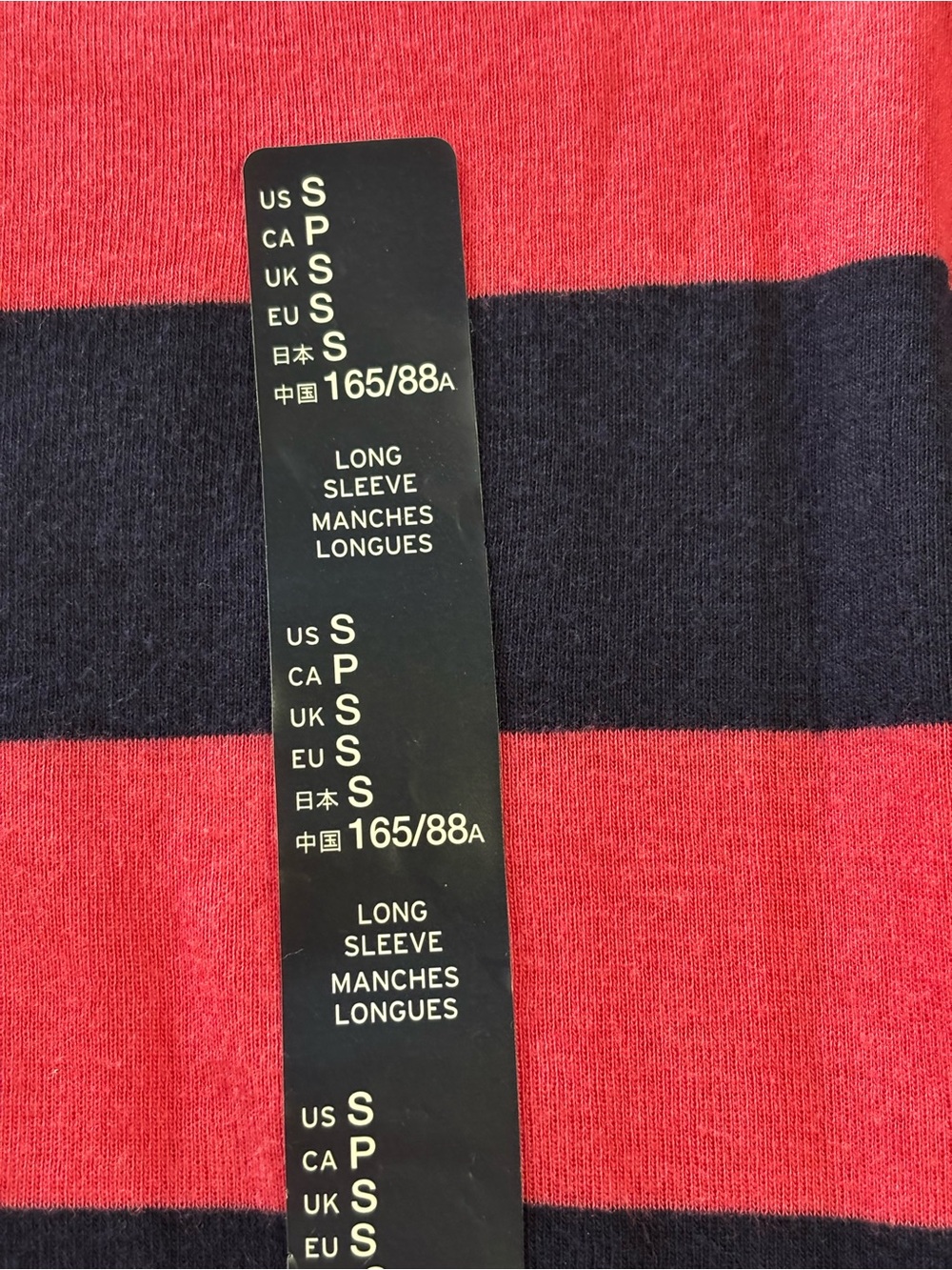 GAP Navy and Hot Pink Striped Boatneck Top - Picture 3 of 4
